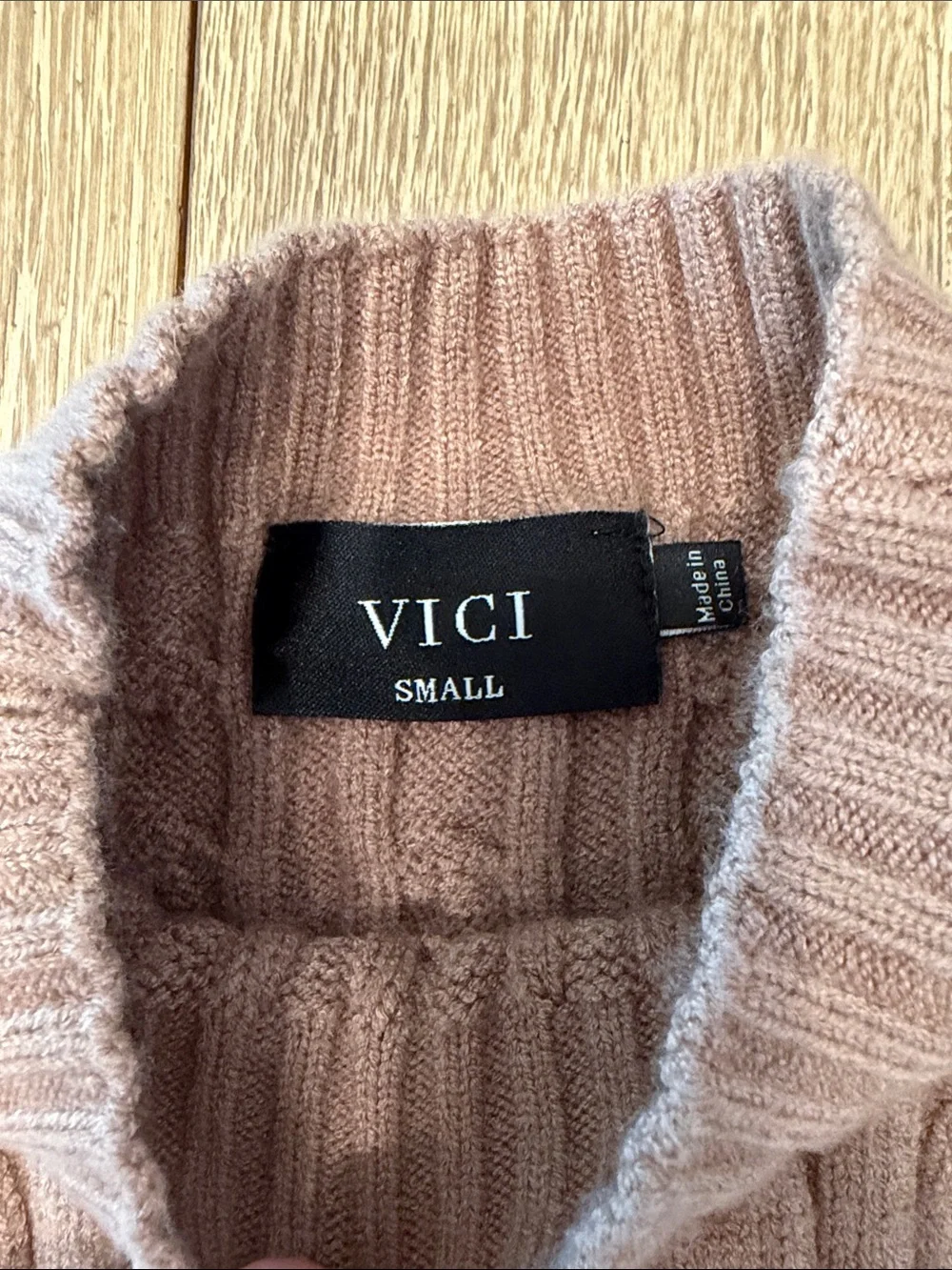 Vici Cable Sleeveless Sweater